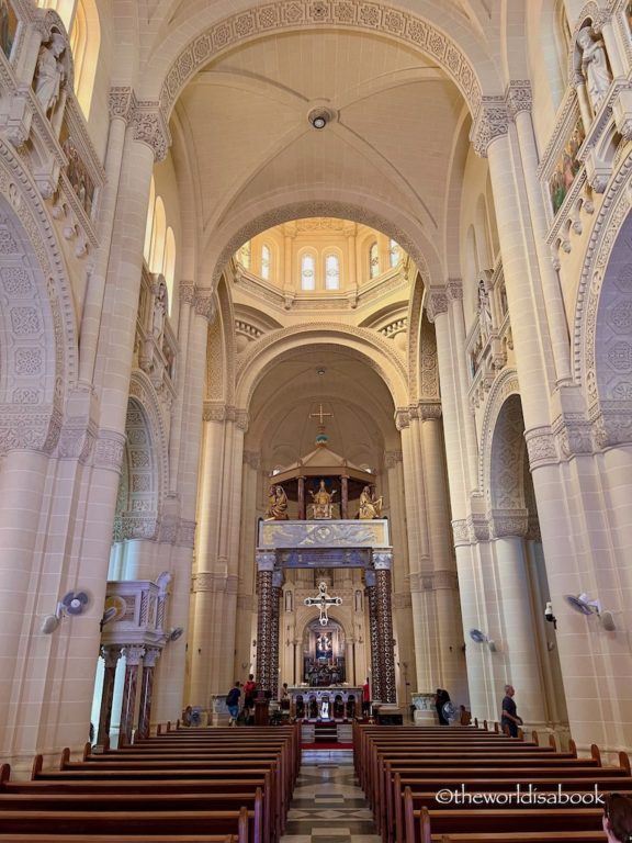 Gozo Ta' Pinu National Shrine interior