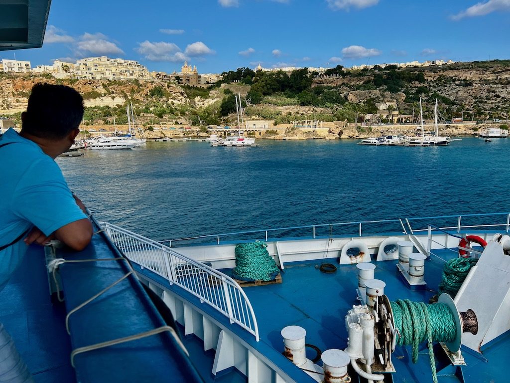 Gozo island harbor