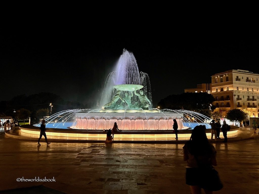 Triton Fountain Malta