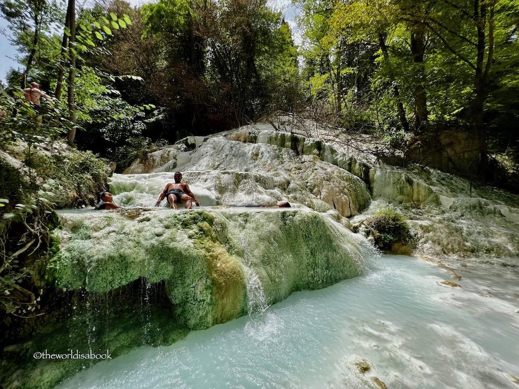Bagni San Filippo hot springs Italy
