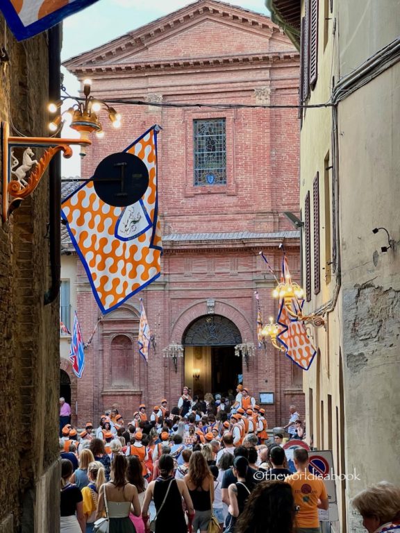 Siena palio contrade