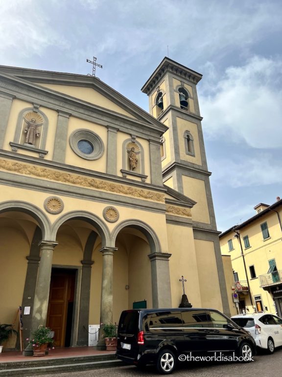 Montefioralle Santa Croce Church