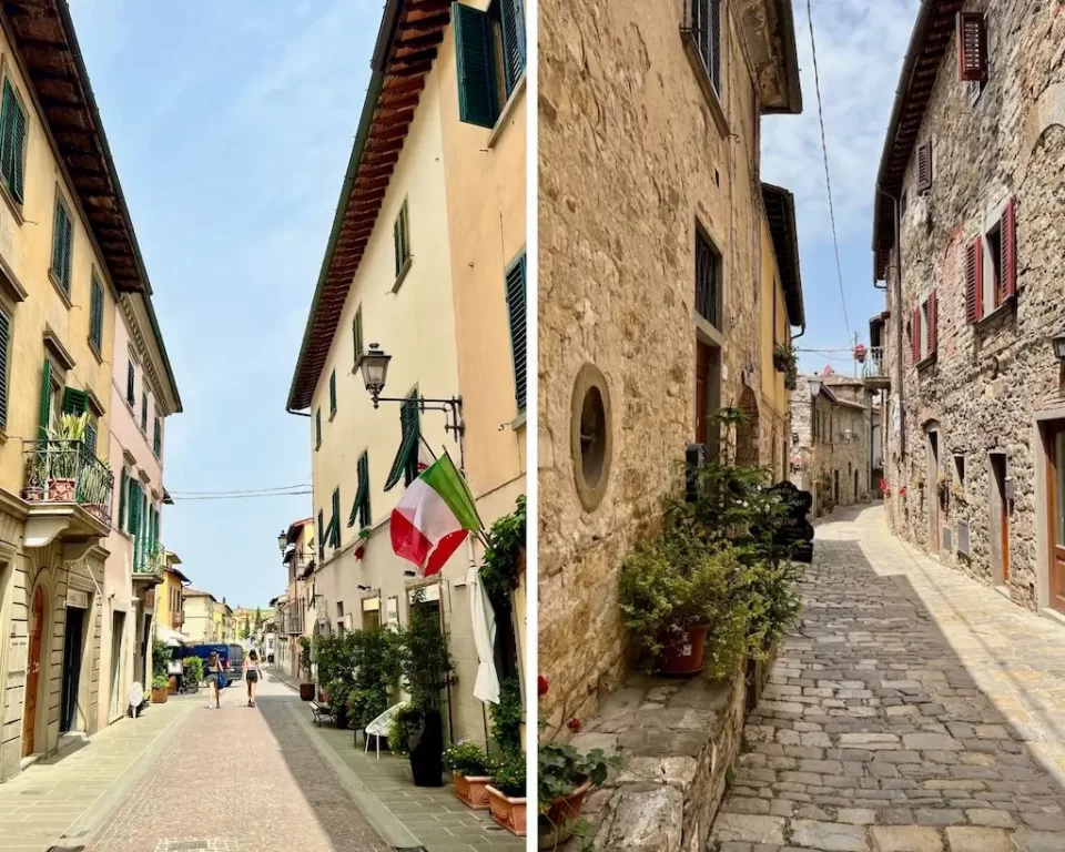 Greve in Chianti and Montefioralle