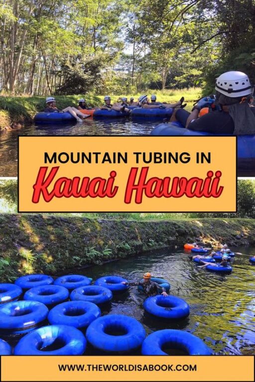 mountain tubing in Kauai