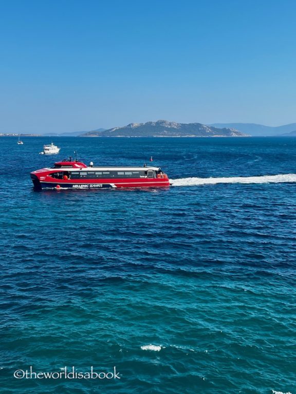 Aegina ferry ride