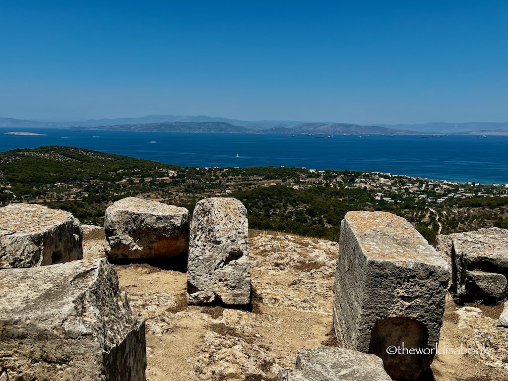 Temple of Aphaia views Aegina