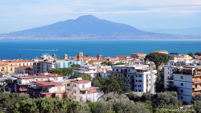 Sorrento Mt Vesuvius Italy