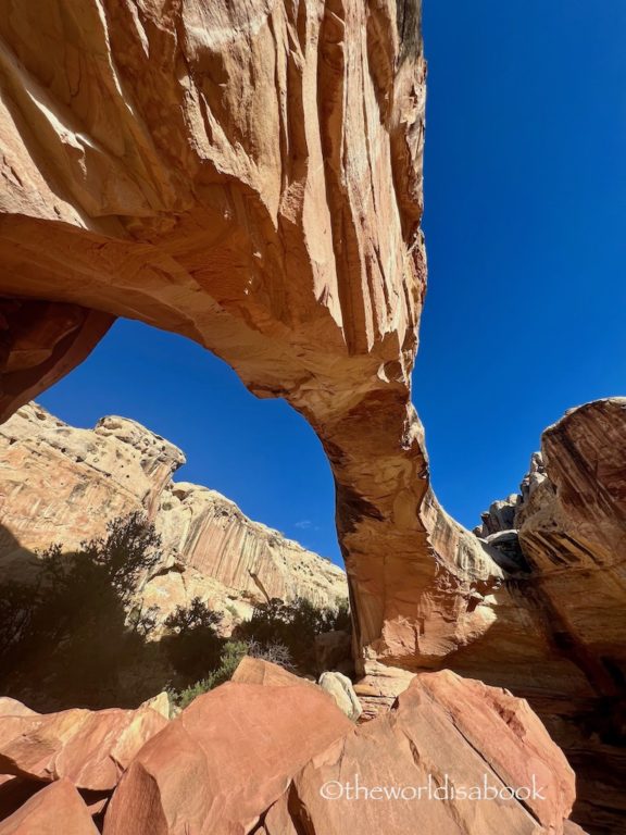 Capitol Reef National Park Hickman Bridge