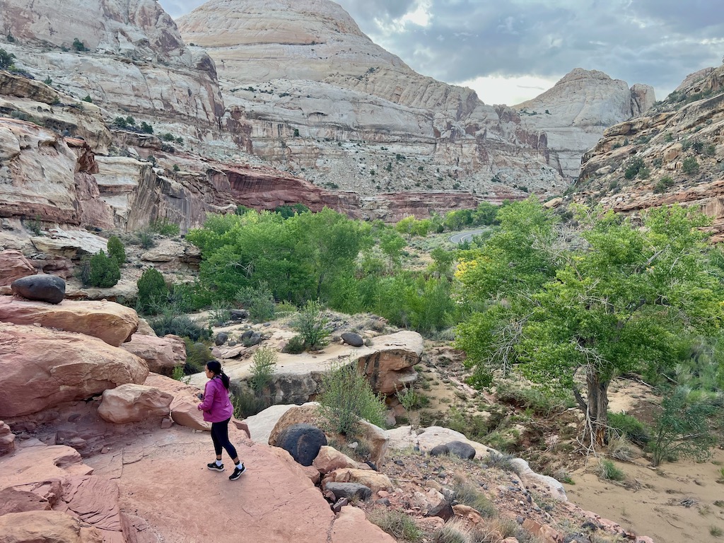 Capitol Reef National Park Hickman Bridge Trail