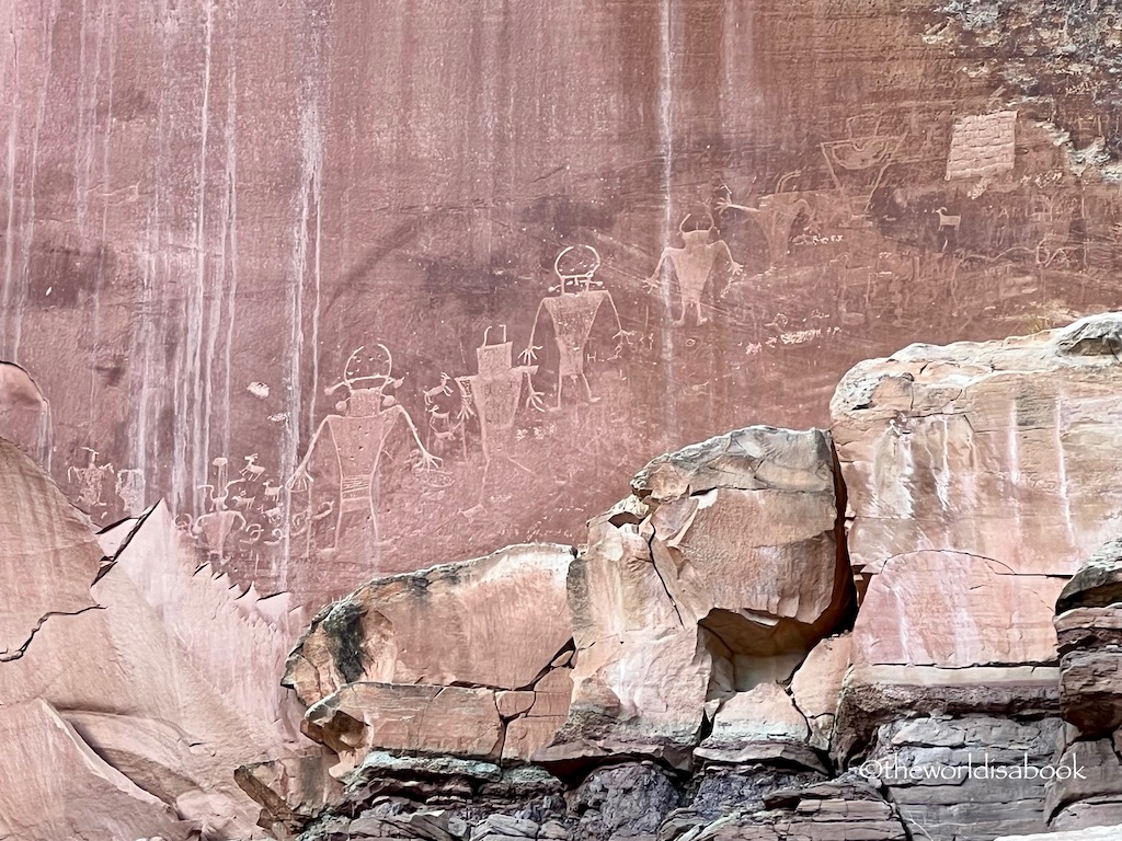 Capitol Reef National Park Petroglyphs