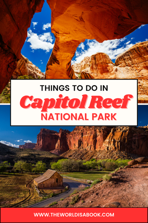 things to do in capitol reef national park