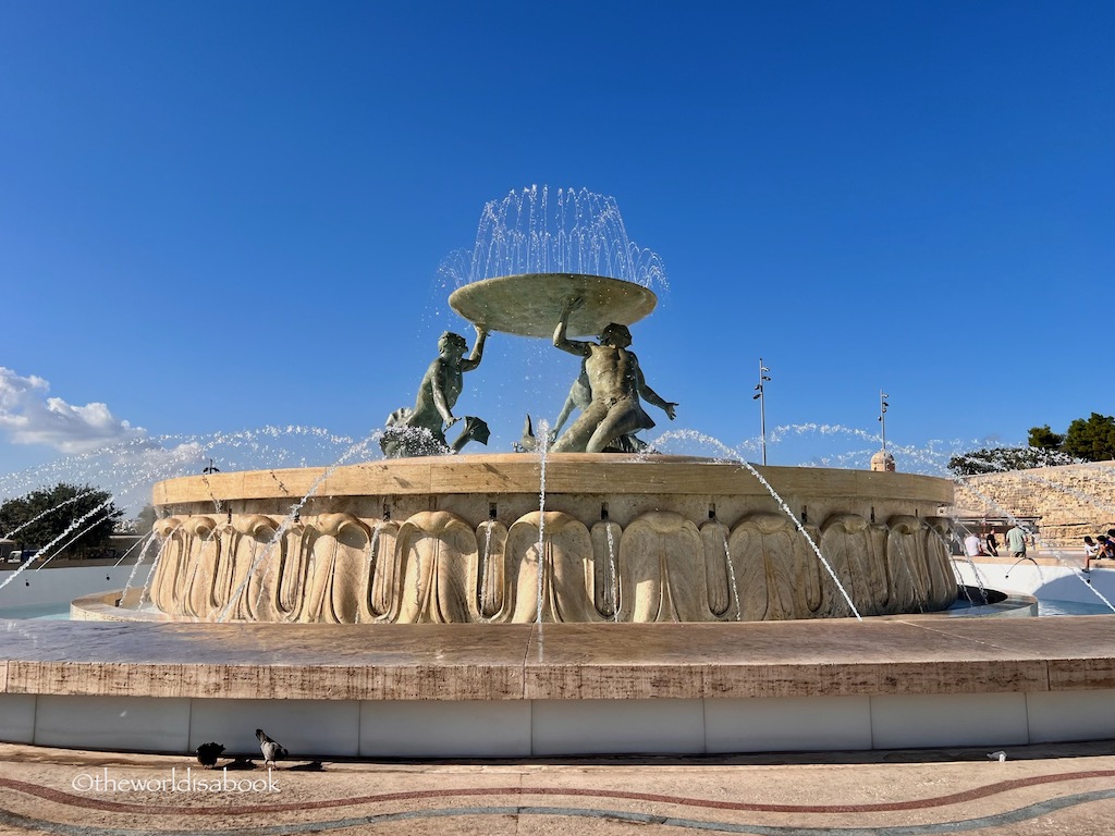 Malta Triton Fountain