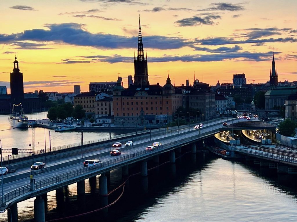 Stockholm Sweden with teens