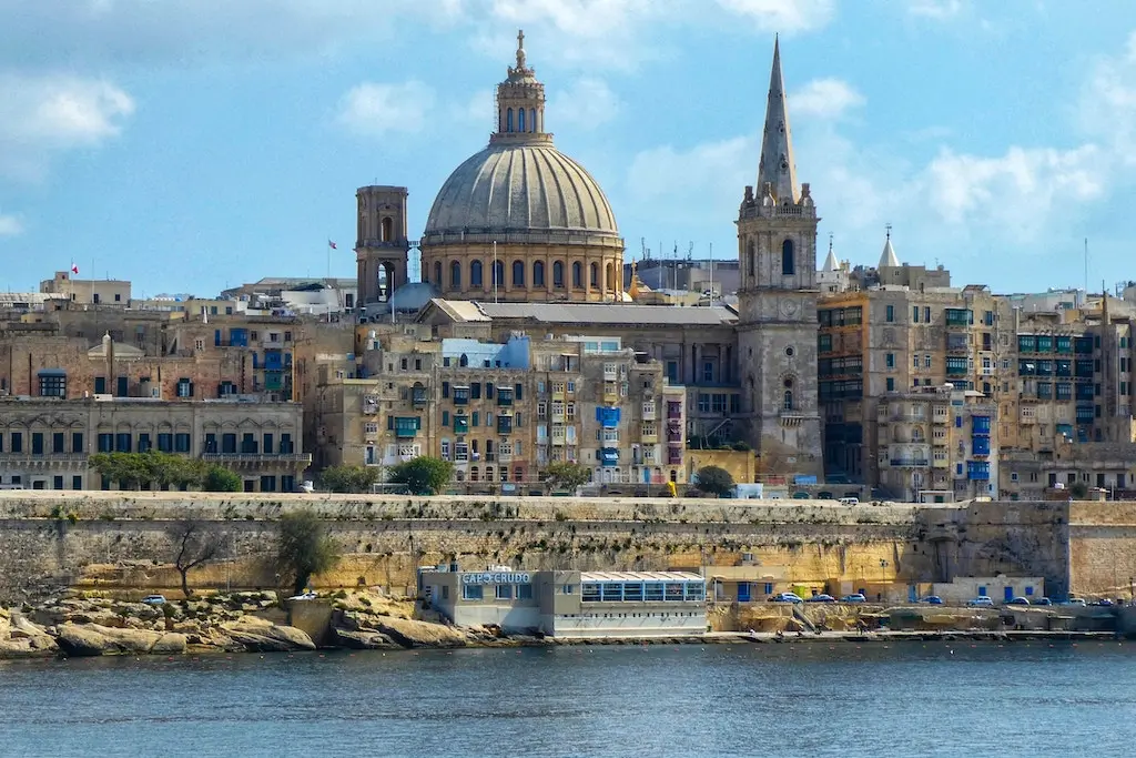 Valetta Malta Skyline