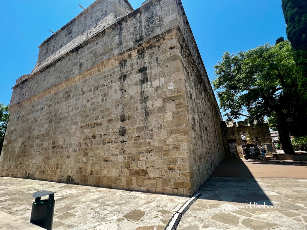 Limassol castle courtyard