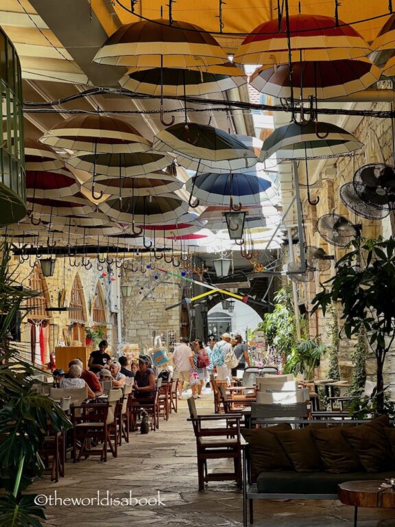 Limassol umbrella alley