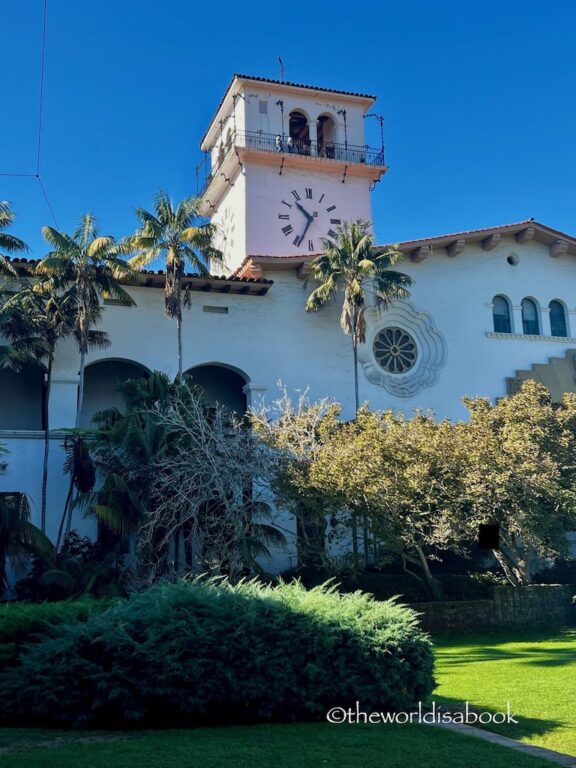 Santa Barbara Court House tower