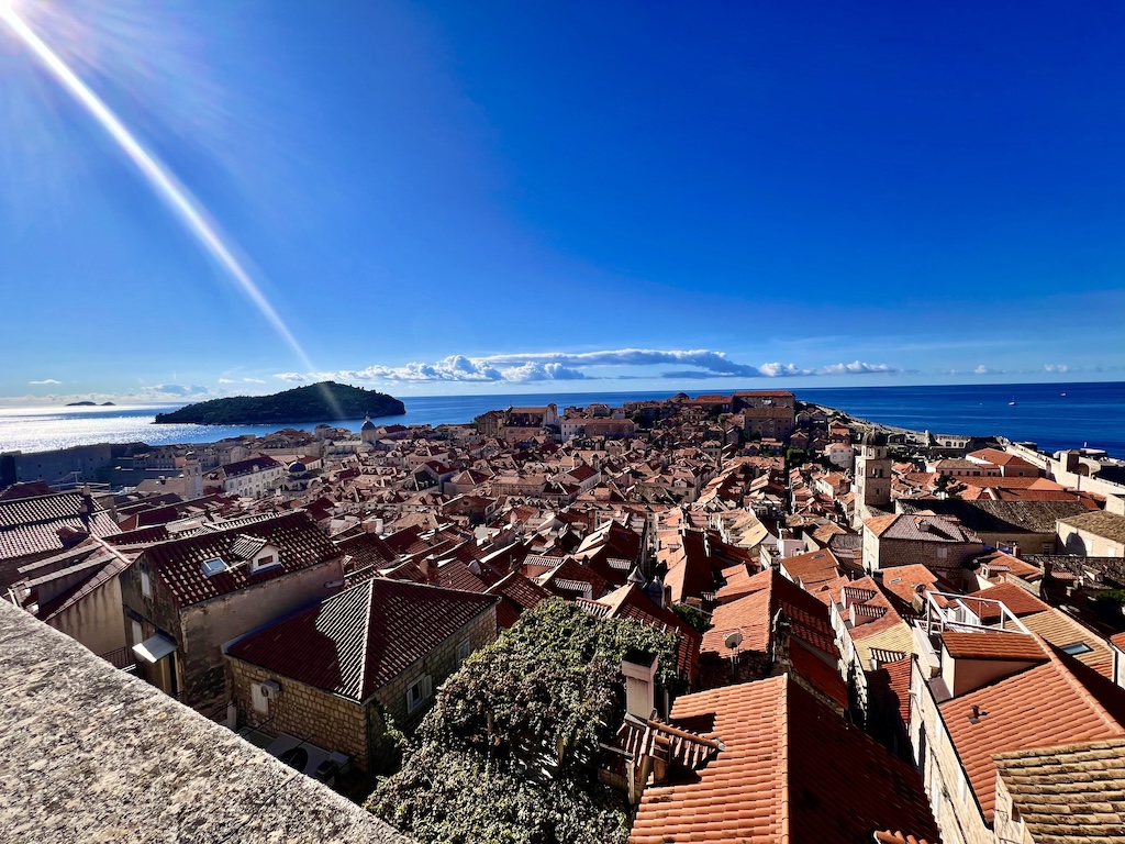 View from the City Walls Dubrovnik